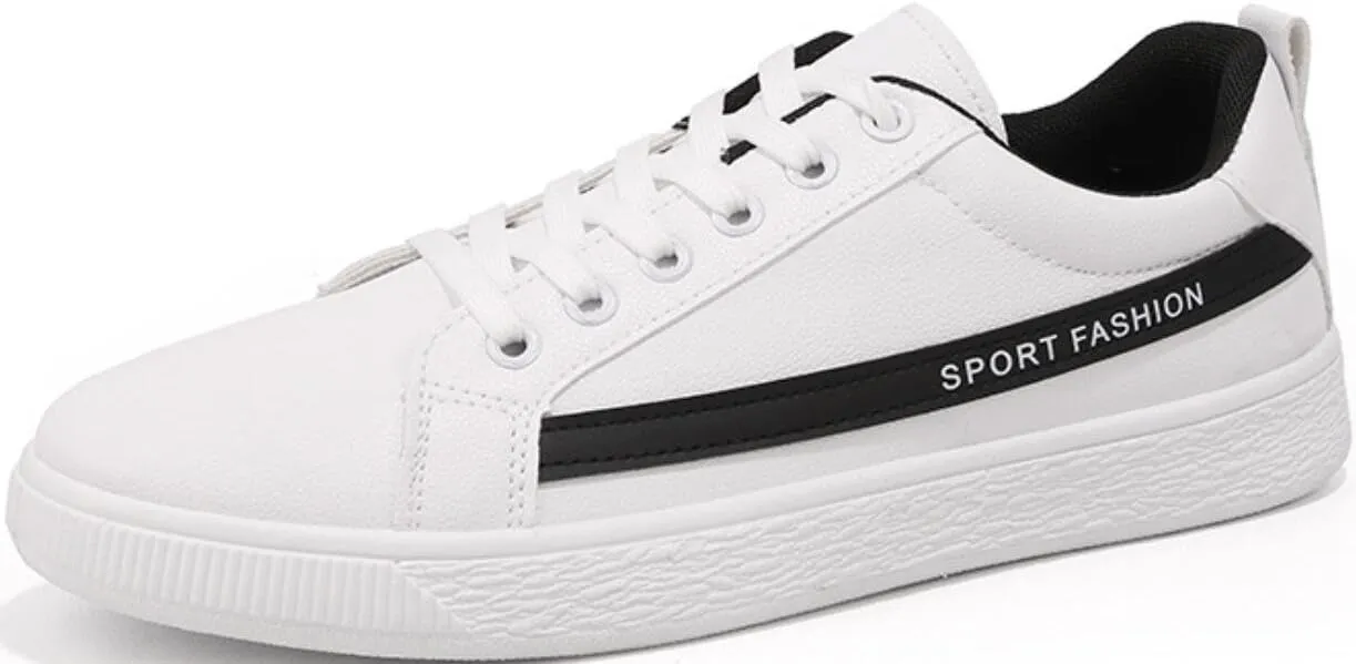 SATUKI Canvas Shoes for Men,Fashion Sneakers,Casual Classic Lace Up Soft Lightweight Athletic Shoes