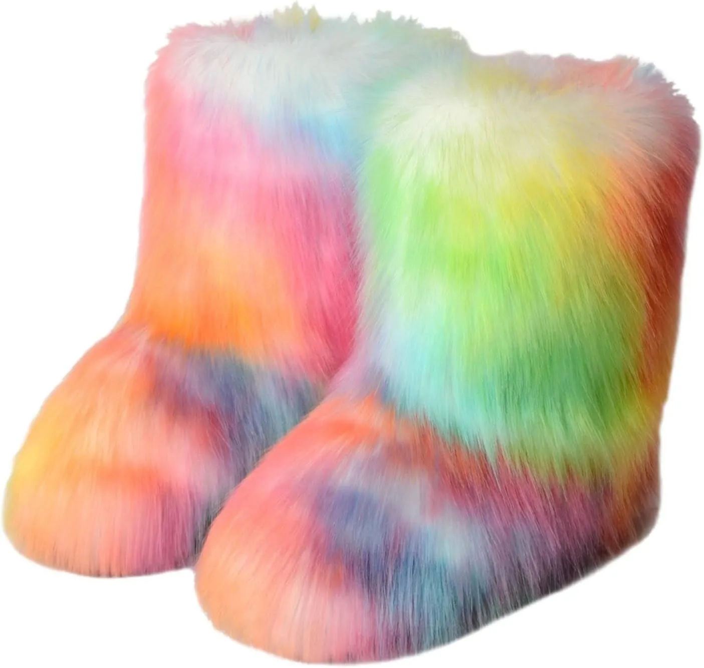 Snow Boots for Women Waterproof Insulated Ankle Snow Boots Womens 8.5 Waterproof Waterproof Snow Boots Wide Waterproof Slip on Boots for Women Women's Winter Boots Bear Paw Tall