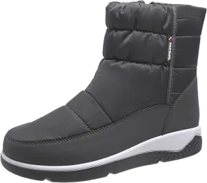 Snow Boots for Women Waterproof Insulated Ankle Snow Boots Womens 8.5 Waterproof Waterproof Snow Boots Wide Waterproof Slip on Boots for Women Women's Winter Boots Bear Paw Tall
