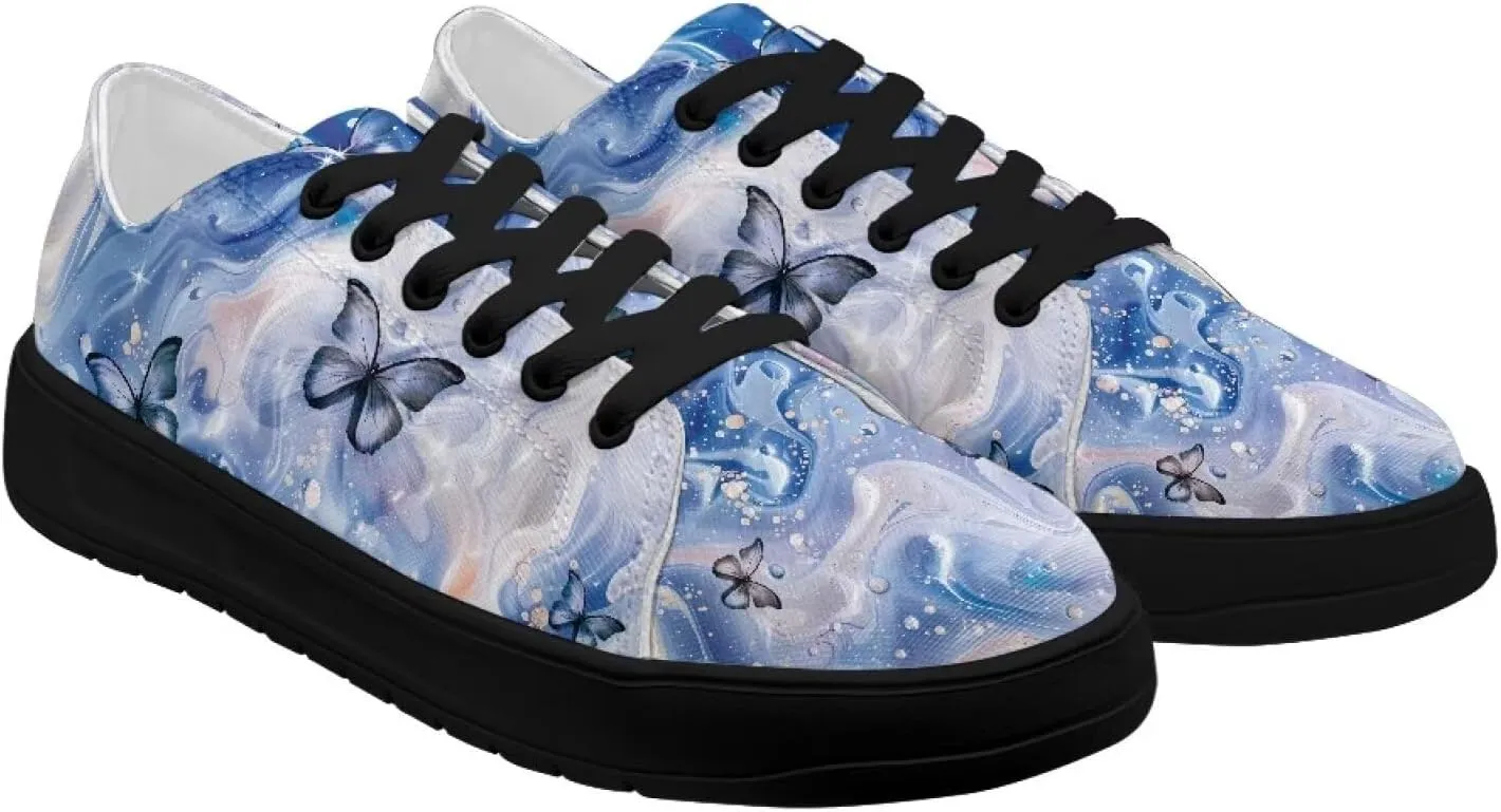 Women??s Canvas Sneakers Orthotic Walking Shoes with Memory Foam Non-Slip Canvas Shoes for Hiking Walking Running