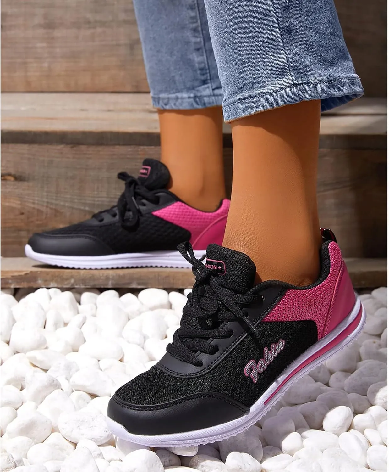 Womens Casual Sneakers Wide Feet Zapato Ortopedico para Mujer Diabetica Women Slip On Shoes Dressy Elder Women's Sneakers with Arch Support Slip On Womens Non Slip Work Shoes Wide Width