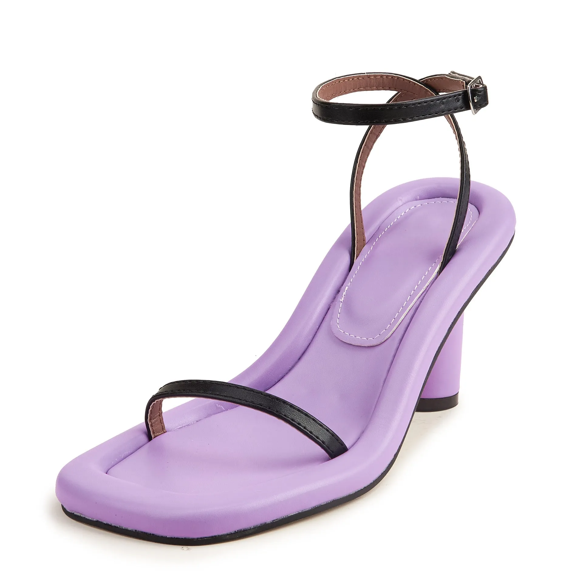 Women's Style Thick Heel High Open Finger Sandals