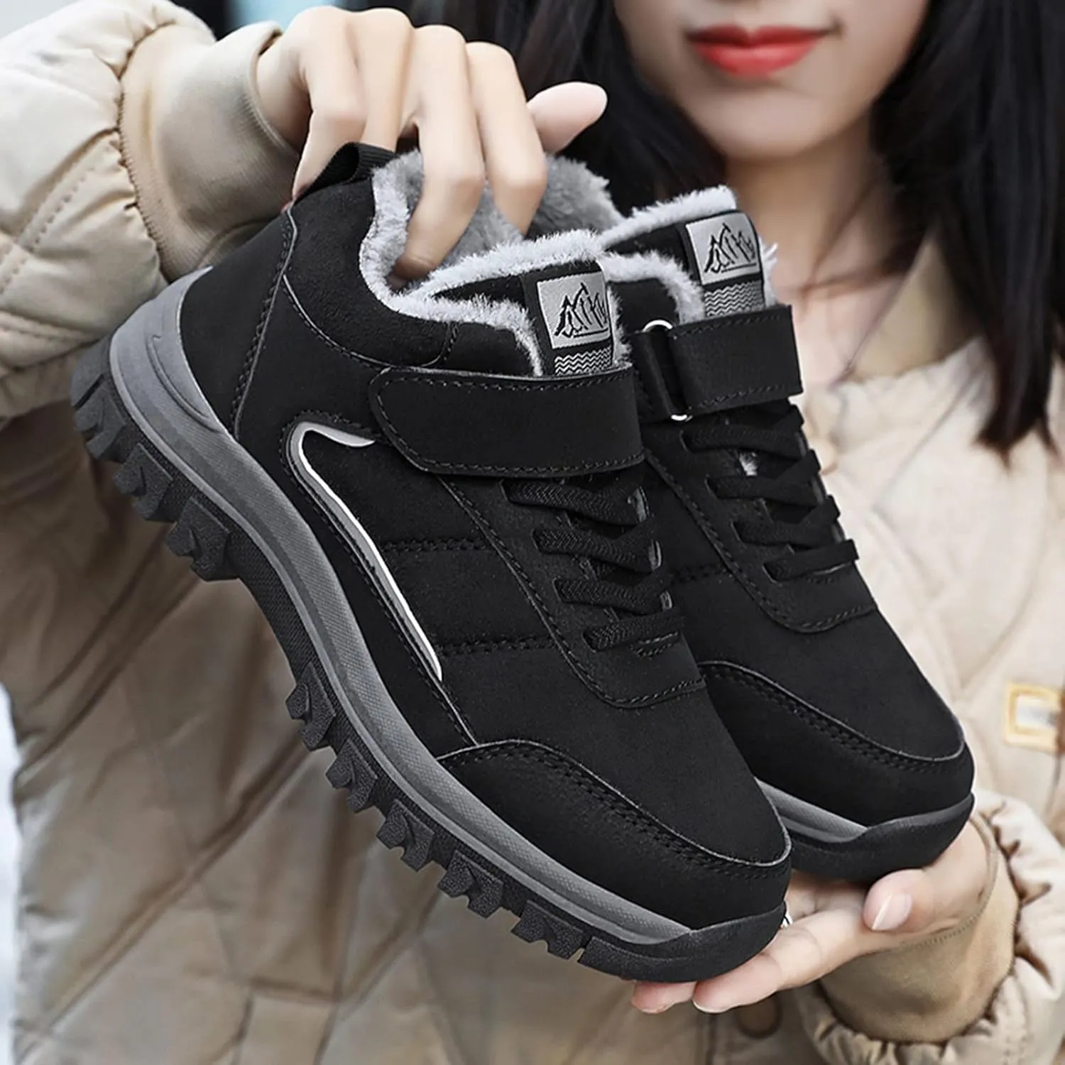 Womens Waterproof Winter Boots 10w Wide Calf Womens Non Slip Waterproof Snow Boots Waterproof Winter Boots Women Fur Lined Women's Black Wedge Winter Boots Womens Insulated Waterproof Boots