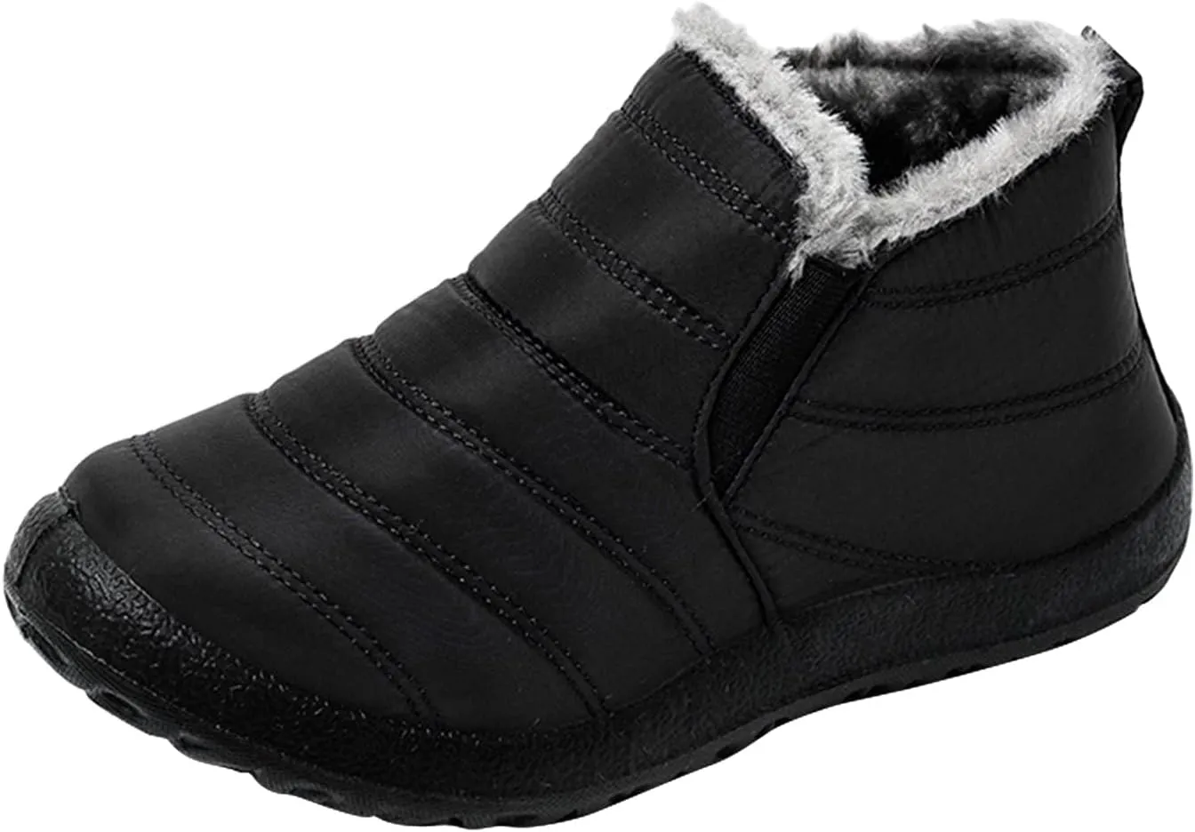 Womens Winter Boots Waterproof Insulated Wide Width Womens Waterproof Winter Boots Ankle Zip Snow Boots Womens Size 6 Warm Winter Boots for Women Waterproof Snow Boots Wide Waterproof