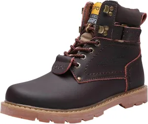 Work Boots for Men Waterproof Hiking Sneakers Ankle Booties Womens Safety Toe Shoes Slip On Platform Sneakers Indestructible Hike Grounded Footwear
